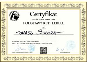 O mnie dyplom ukończenia kursu